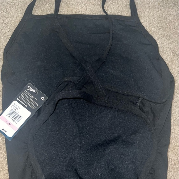 Speedo Women's Swimsuit One Piece Endurance+ Flyback, Black, Size 10/36 - Picture 4 of 13
